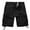 Black, variant on TRGPSG Women's Casual Cargo Shorts with 6 Pockets Summer Shorts,Black 12