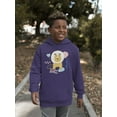 thumbnail image 2 of Cute Baby Lion Doodle Hoodie Juniors -Image by Shutterstock,  Large, 2 of 4