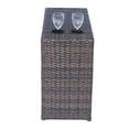 thumbnail image 4 of Living Source International 3-Piece Seating Group with Cushions in Espresso/Gray, 4 of 5
