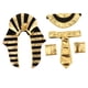 thumbnail image 5 of Disfraz egipcio para carnaval, fiesta, cosplay, para mujer y hombre, para espectáculos de rol. conjunto B, 5 of 9