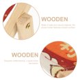 thumbnail image 3 of Raindrops Creative Wooden Beach Chair Phone Stand Multi Function Desktop Holder with Stable Base, 3 of 7