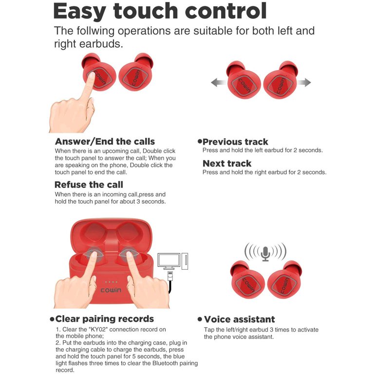 Cowin ky02 volume cheap control