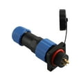 thumbnail image 4 of Sp16 Square Panel Mount Ip68 Waterproof & Socket Circular Connector 2-9Pin 3Pin Mingyqi, 4 of 11