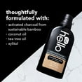 thumbnail image 4 of hello Activated Charcoal Extra Freshening Mouthwash, Alcohol Free with Fresh Mint + Coconut Oil, Vegan & SLS Free, 4 of 9
