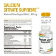 thumbnail image 4 of Solaray Calcium Citrate Supreme 800mg Advanced Bone Support Blend | Gentle Digestion Formula | 30 Servings | 180 VegCaps, 4 of 6