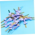 thumbnail image 4 of PBPBOX Purple Tie Ribbon for Packing Candy Bags and Gifts Made of PET and Iron 100PCS, 4 of 4