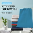 thumbnail image 6 of Kitchen Towels，6-Pack Dish Towels 100% Cotton Waffle Weave Ultra Soft Absorbent Quick Drying Dish Rags，Dish Cloths， Dishcloths Sets，Tea Dowels for Kitchen，Bar Towels,12x12 Inches, 6 of 7