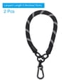 thumbnail image 2 of Uxcell Phone Lanyard Universal Polyester Wrist Lanyard with Lanyard Patch for Smartphone Black White  2 Pack, 2 of 4