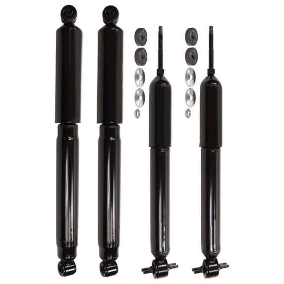 Front & Rear Shock Absorbers Kit Reflex For 2009-10 Ram 1500 2011-17 1500 RWD
