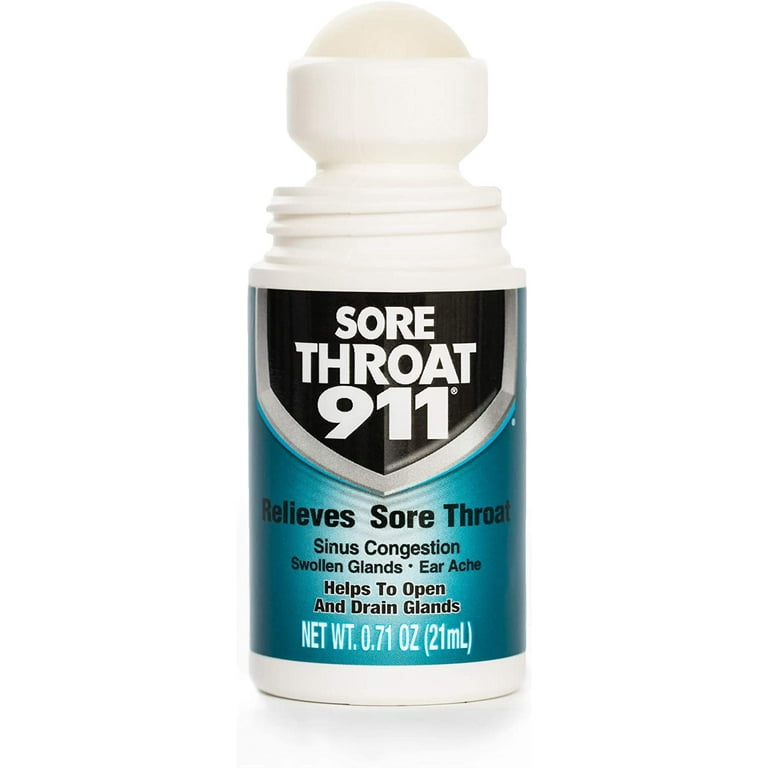 I*l様 SORE THROAT 3枚セット 3 Pack Sore Throat 911 Roll-On Congestion and Sore Throat