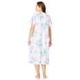 thumbnail image 2 of Only Necessities Plus Size Short Pintuck Knit Gown, 2 of 6