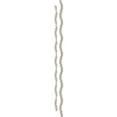 thumbnail image 5 of Ekena Millwork 47"H x 1"T Gypsum PVC Adjustable Decorative Slat Wall Panel Kit, Unfinished (contains 14 Slats + 1 Straight Edge Starter Slat), 5 of 15