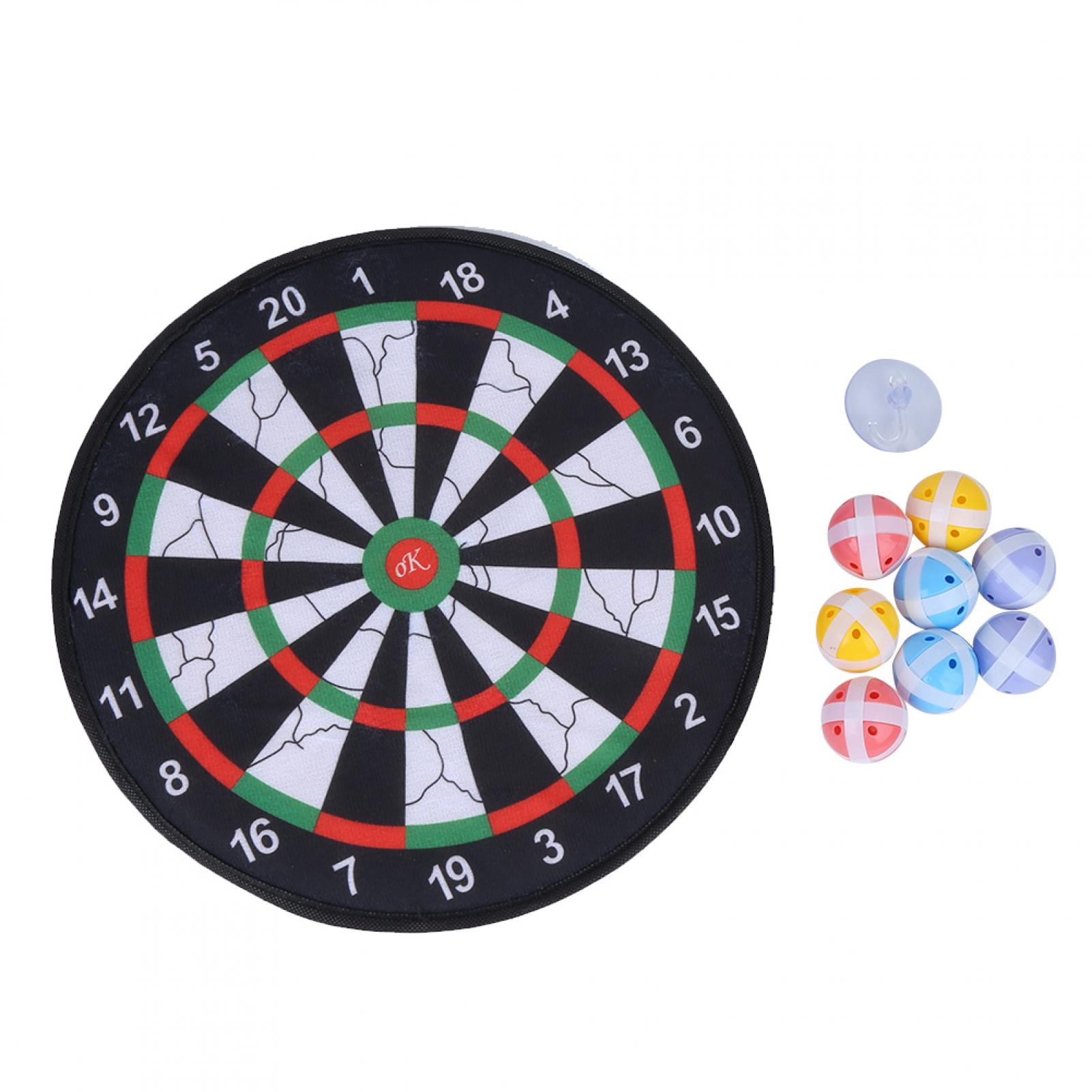 Jeu De Fléchettes Enfant – 12 Balles Adhésives Et 8 Fléchettes, De 3 à 12 Ans, Intérieur/extérieur