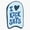 1pcs, variant on I Heart Kick Sets Swimming Pool Training Workout Sticker