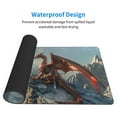 thumbnail image 3 of Xecao Red Dragon Mountain Sunrise for Waterproof Mouse Pad - Extended Contour Mouse Mat, Large Gaming Mousepad Laptop Keyboard Mat with Non-Slip Rubber Base, 3 of 8