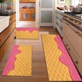 thumbnail image 2 of Kitchen Rugs Sets of 3 Non Slip Washable Kitchen Mats for Floor, Kitchen Runner Rug, Floor Mat Carpet for Entryway, Laundry, Sink, 2 of 12