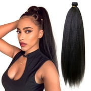 Darling Kinky Straight Wrap Around Ponytail, 26 inch,1, Female, Adult