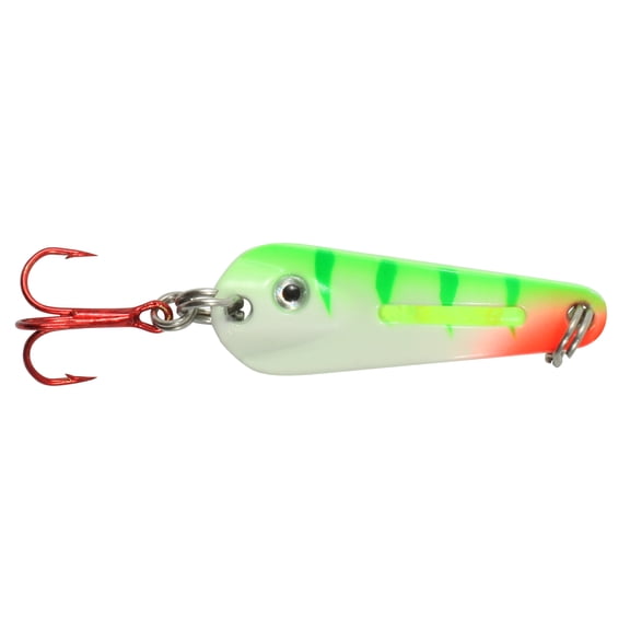 Northland Tackle Glo-Shot Spoon, Freshwater, UV Glo Perch