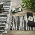 thumbnail image 2 of Park Designs Onyx And Ivory Chindi Table Runner 13" X 54", 2 of 4