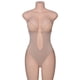 thumbnail image 1 of Sujetador invisible sin espalda con forma de U y escote fruncido en el pecho con círculo de acero para vestido de noche de boda Ropa interior moldeadora de cuerpo, 1 of 6