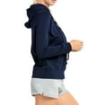 thumbnail image 2 of Women's Pullover Thin Cotton Light Hoodie Sweater (Navy, M), 2 of 3