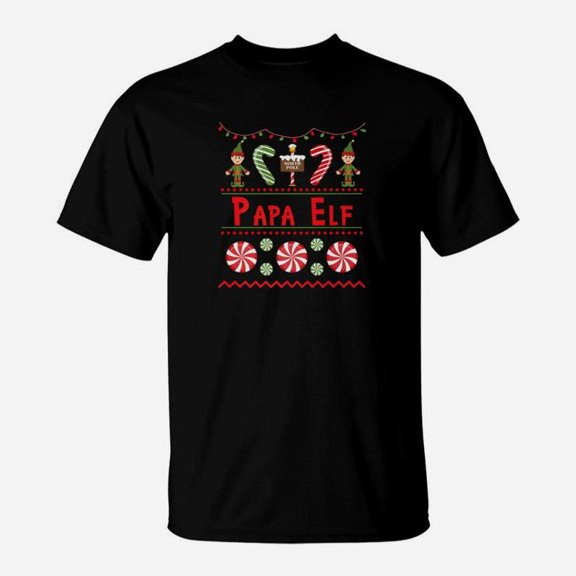 Christmas Elves Papa Elf TShirt