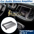 thumbnail image 3 of Ofertas Únicas Amplificador de Potencia para Automóvil de 6800 W 12 V Clase A/B Amplificador de Rango Completo Amplificador Estéreo de Audio para Subwoofer y Altavoces de Puerta, 3 of 7