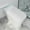 White, variant on GT Modern Smart Toilet with Built-in Water Tank, Auto Flushing, LED Light, Remote Control, Adjustable Seat Temp, Flush Remote Control, White