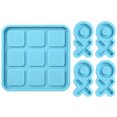 thumbnail image 1 of Table Game Mold Sky-Blue 1 Set 4.02X3.94In, 1 of 5
