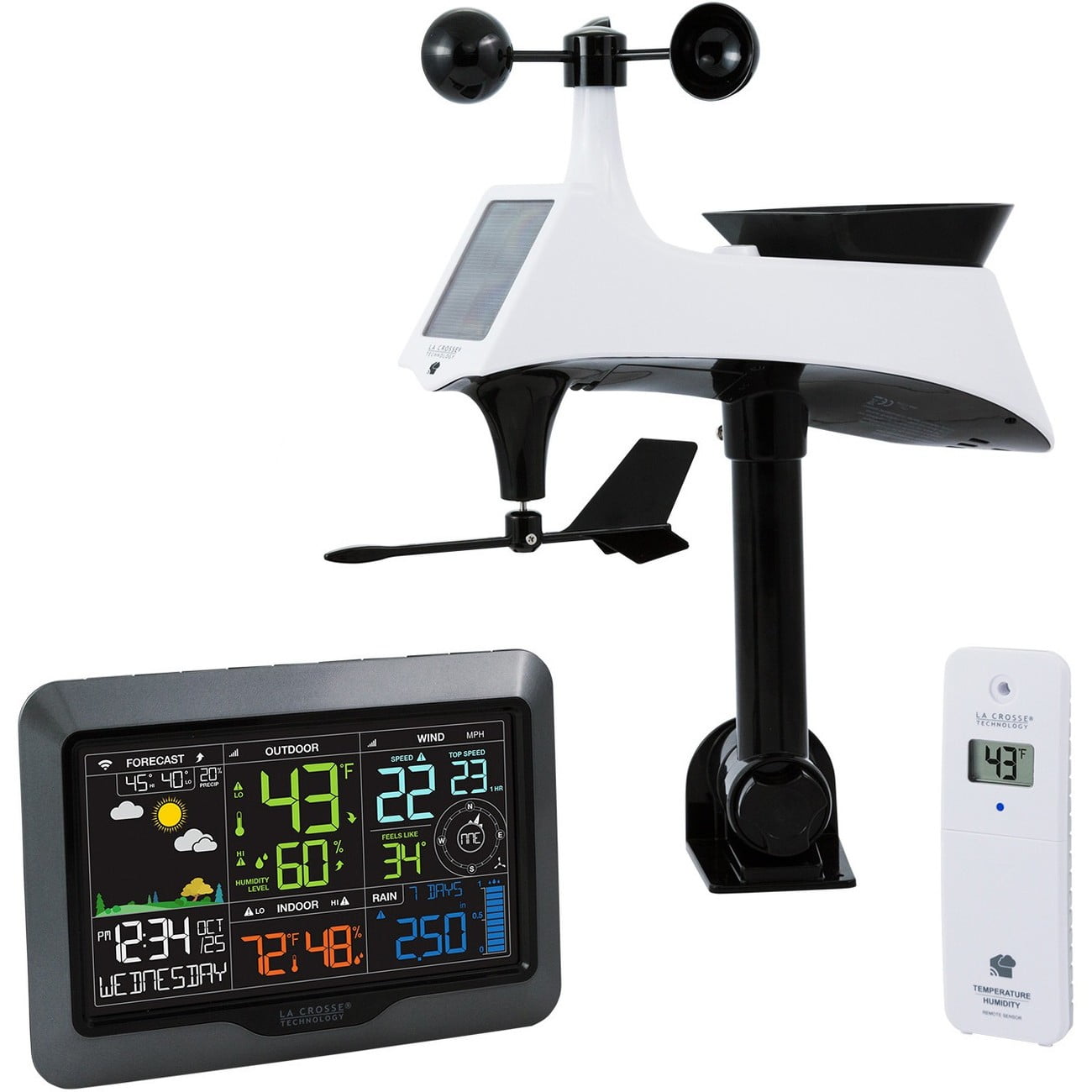 La Crosse Technology V40-PRO Professional Remote Monitoring Weather Station by La Crosse Technology
