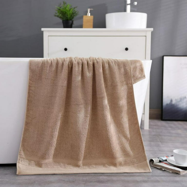 1PC Microfiber Bath Towel-Luxurious Jumbo Bath Sheet (13.38x29.52  inches)-100% Ring Spun Cotton Highly Absorbent and Quick Dry Extra Large  Bath Towel
