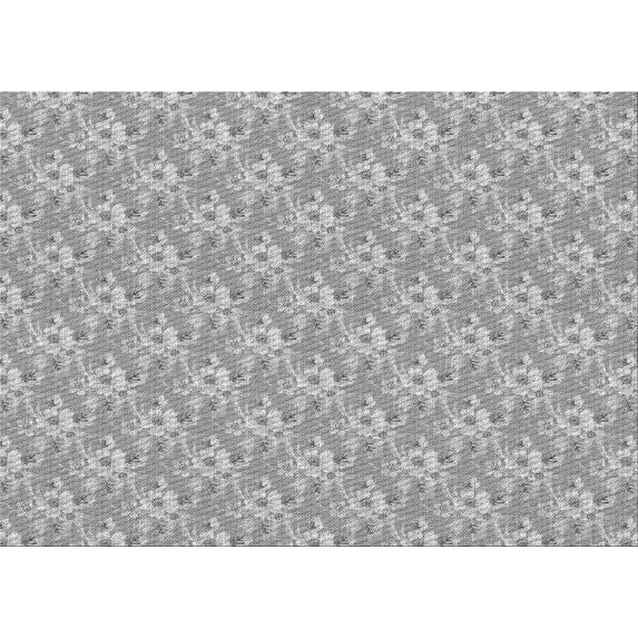 Ahgly Company Indoor Rectangle Patterned Battleship Gray Area Rugs, 2' x 4'