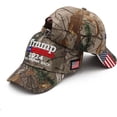 thumbnail image 6 of Trump 2024 Hat Keep America Great Take America Back Hat with USA Flag Embroidery Adjustable Baseball Cap, 6 of 12