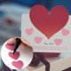 thumbnail image 4 of Coloured Heart Stickers 500 Pcs/1roll 25mm Pink Self Adhesive Heart Labels Coding Heart Stickers Labels Glossy Paper Stickers, 4 of 4