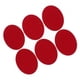 thumbnail image 5 of 6 piezas de forma ovalada, parche de hierro, gamuza, codo, aplique, insignia de tela roja Sunnimix Parches de hierro sobre tela, 5 of 6