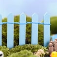 thumbnail image 6 of Miniature Fairy Garden Fence, 35.4X1.97inch Decorative Mini Picket Fence, Flexible Micro Landscape Fence, DIY Dollhouse Plant Border, Mini Garden Edging for Potted Plants, Craft Projects, 6 of 6