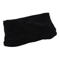 thumbnail image 1 of Pleuche Piano Single Stool Bench Cover Dustproof Protection Cover Black, 1 of 8