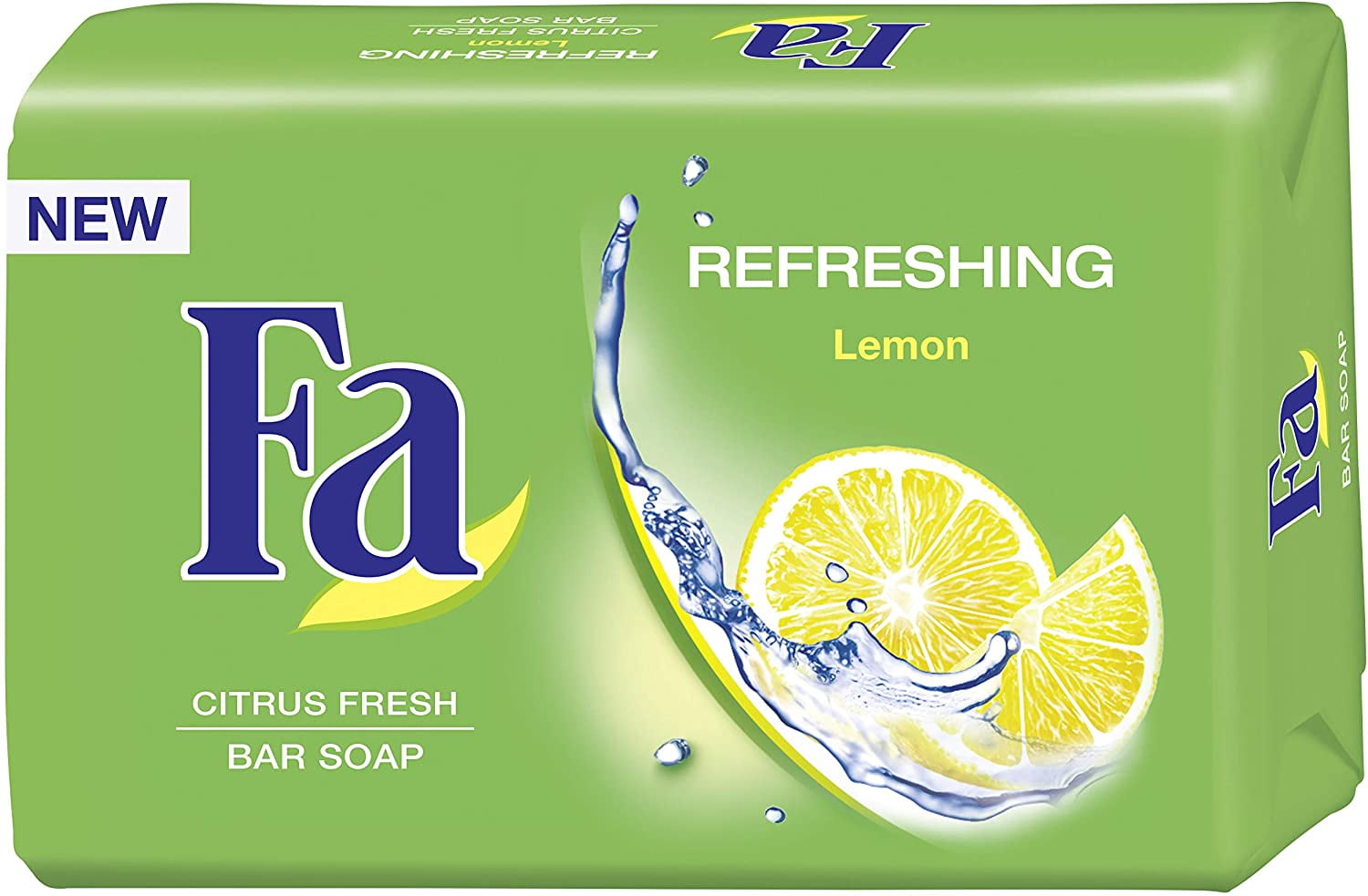 Fa Refreshing Lemon Bar Soap, 125 G, 125 gm