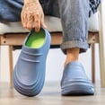 thumbnail image 3 of Dakaela Work Shoes for Men Non Slip Clogs Kitchen Chef Garden Sandals Comfortable Nursing Water Proof Summer Beach Shoes Size 8, 3 of 6