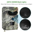 thumbnail image 3 of 12MP Hunting Trail Camera Wild Animal Photo Trap IR Night Vision Scout Outdoor, 3 of 8