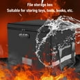 thumbnail image 3 of Fireproof Storage Box, Water Proof Document Organizer Box Antistatic  for Camping Traveling, 3 of 7