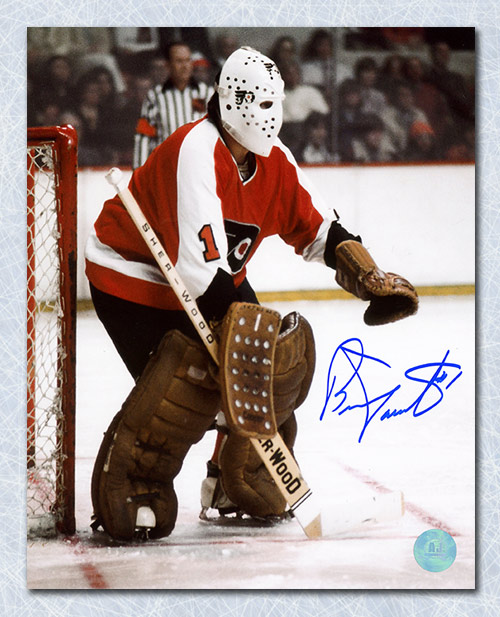 Bernie Parent Canvas Print Goalie Philadephia Flyers Hockey Wall Art Gift