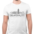 thumbnail image 2 of Skyline Oklahoma City Shirt Unisex Large White, 2 of 5