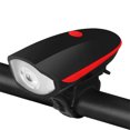 thumbnail image 2 of MTB Bike LED USB Recargable Horn Headlight Luces traseras con batería (Rojo) Likrtyny Para estrenar, 2 of 9