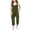 Army Green, variant on Jumpsuits for Girls Casual Sleeveless Loose Spaghetti Strap Summer Rompers Long Pants with Pockets Pink for Size 8-9 Years