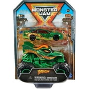 Monster Jam Dragon Monster Truck and Race Car 1:64Scale