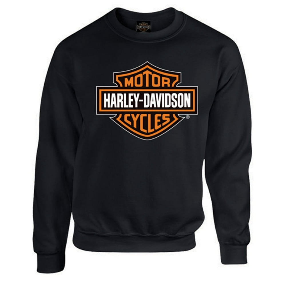 HarleyDavidson HarleyDavidson Mens Bar & Shield Long Sleeve Crew