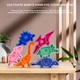 thumbnail image 2 of 6pcs Dinosaur Stacking Toys Silicone Dinosaur Balance Blocks BPA-free Early Educational Stacking Animal Toys Interactive Animal Stacker Set for Kids Ages 3+, 2 of 8