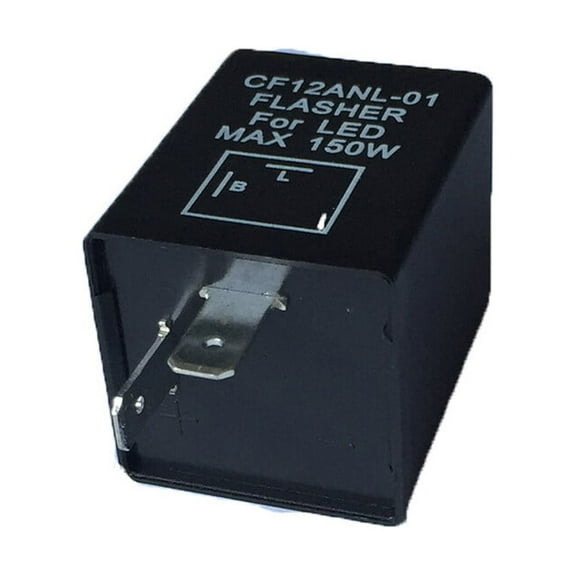 SWETRACE Warning LED Flasher Black 1Pcs Plastic