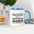 thumbnail image 3 of CafePress - I'm Not Retired I'm A Professional Grandpa Mugs - 11 oz Ceramic Mug - Novelty Coffee Tea Cup, 3 of 4